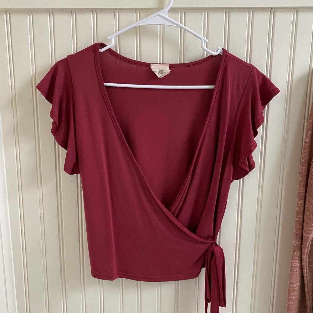 Cropped blouse